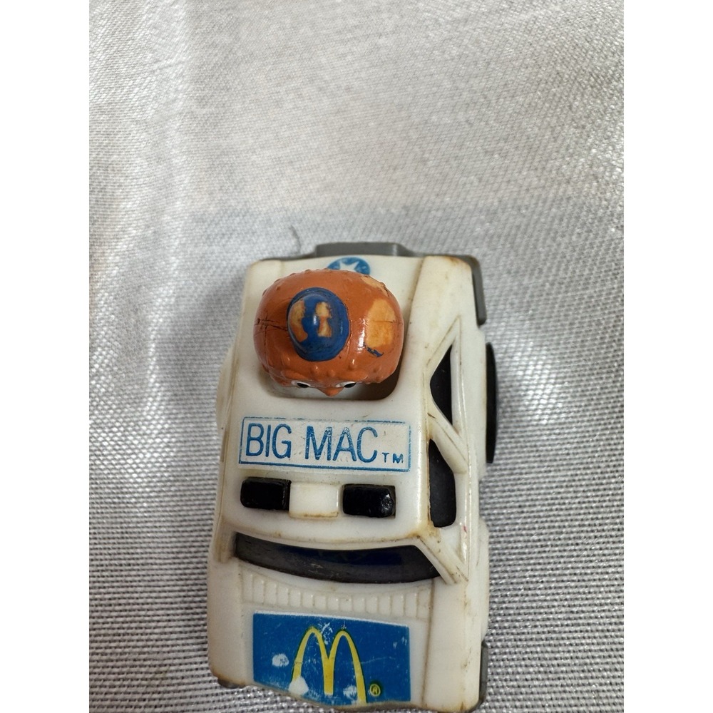 Vintage 1984 McDonald's Big Mac Friction Car Plastic Happy‎ Meal Toys